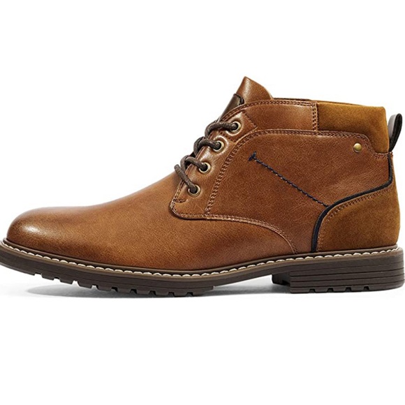 Bruno Marc Men’s Chukka Dress Boots Sz 7, EUC main image 5